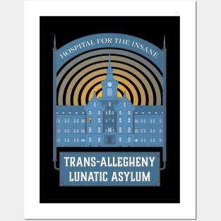 Trans-Allegheny Lunatic Asylum Tourist Posters and Art